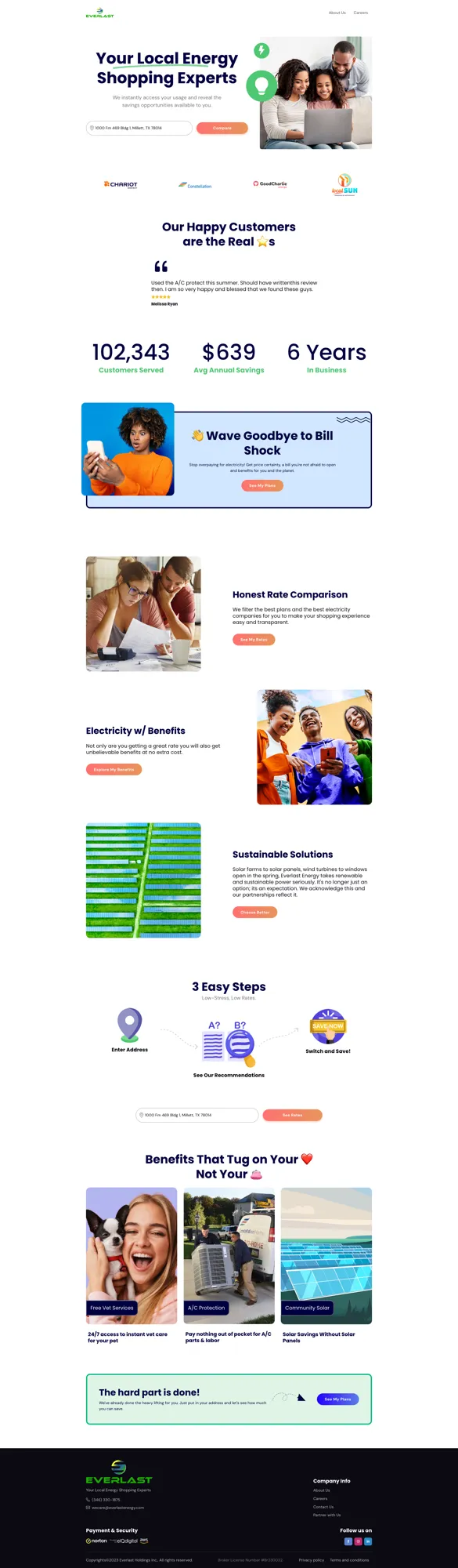 Everlast Energy website
